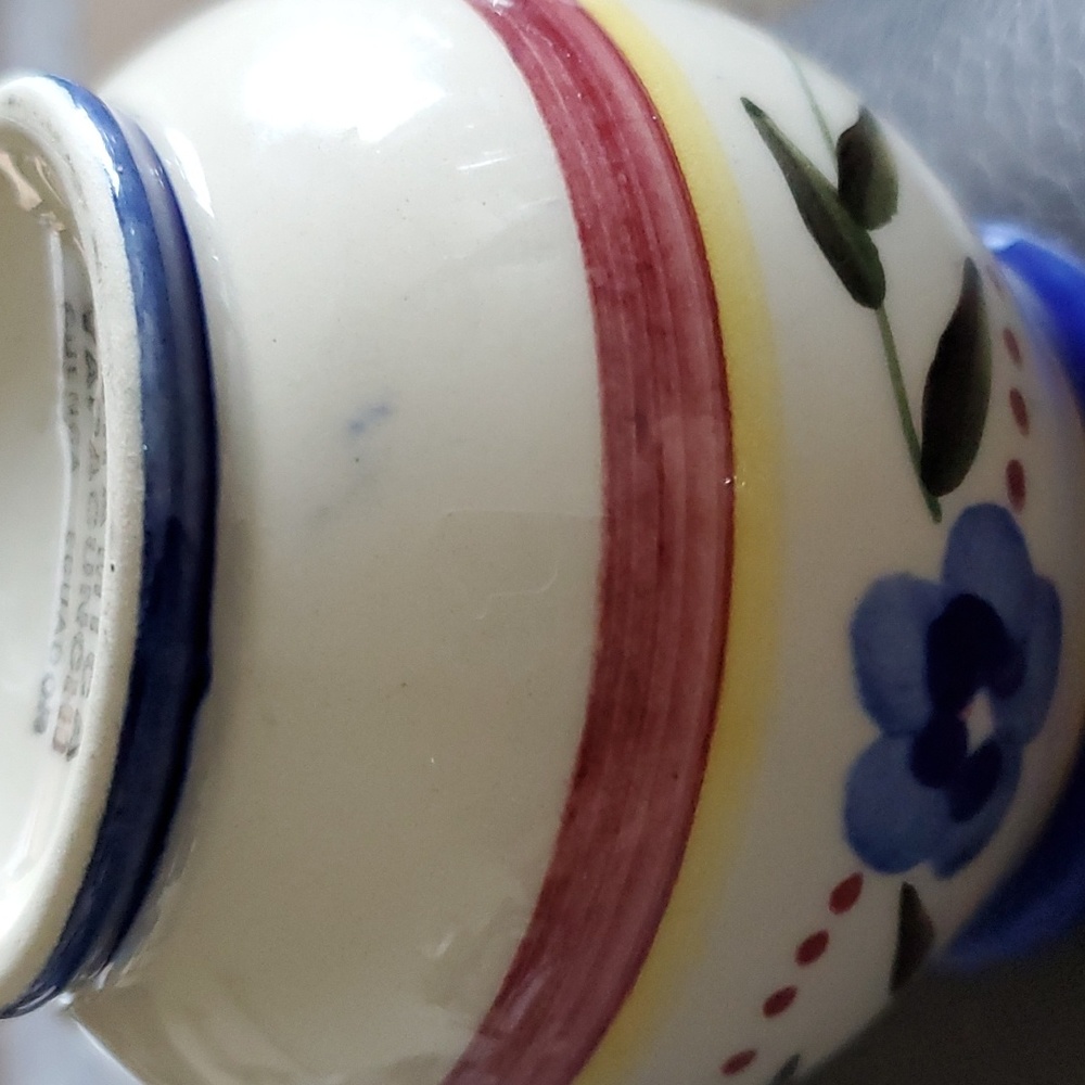 Ceramica Yapacunchi Lidded Sugar/Condiment Jar With Wood Spoon - Picture 10 of 10